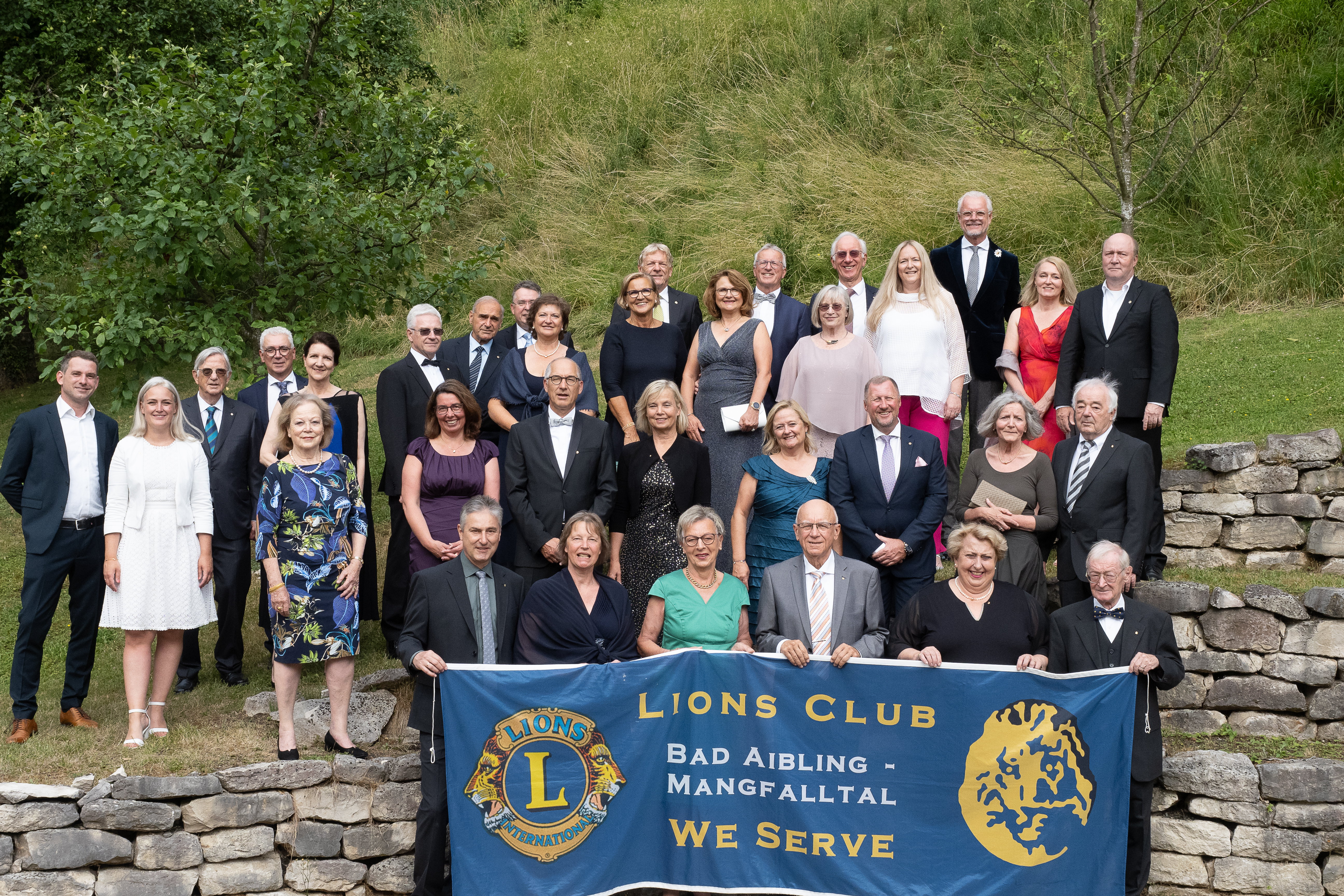 Lions Mitglieder 20 Jahrfeier